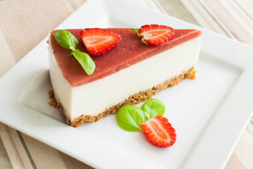 Strawberry cheesecake