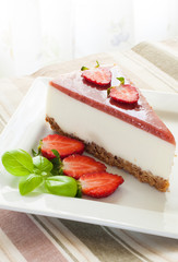 Strawberry cheesecake