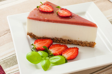 Strawberry cheesecake