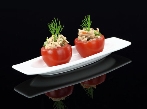 Tomatoes Stuffed With Tuna