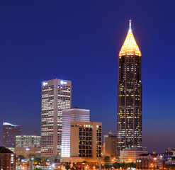 Fototapeta na wymiar Downtown Atlanta