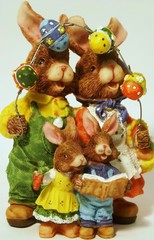 Osterhasenfamilie