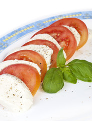 Mozarella i pomidory