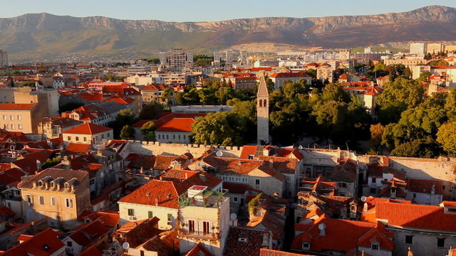 Split skyline, Croatia