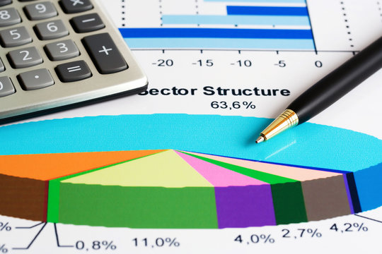 Stock market graphs