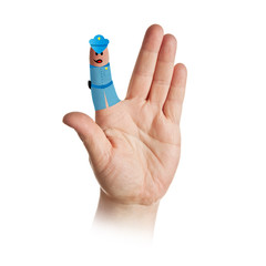 hand - polizist