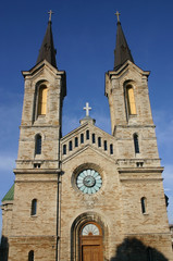 Fototapeta na wymiar Church Kaarli of the city of Tallinn