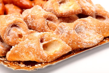 Pestiños de azúcar