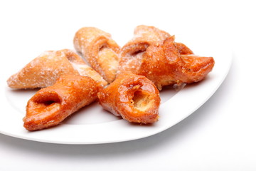 Pestiños de miel y azúcar