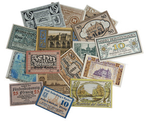 Old German money