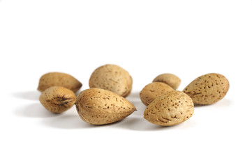 Dried almonds
