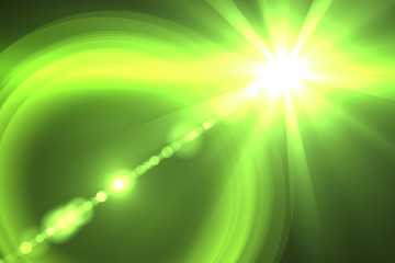 Lens flare abstract background