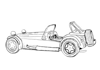 Obraz premium Vintage car.