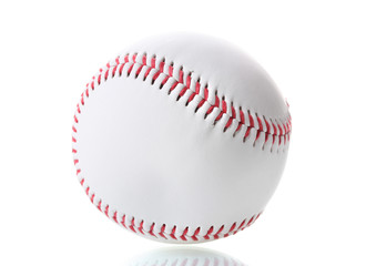 Baseball ball isolated on white