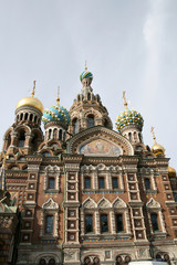 Fototapeta na wymiar Church of the Savior on Spilled Blood Saint Petersburg Russia