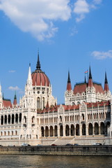 Fototapeta na wymiar Budapest- Parlament