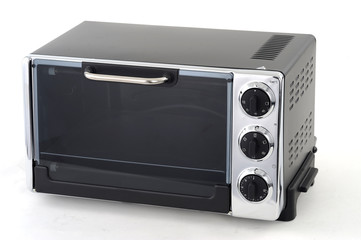 Fototapeta premium microwave oven on background