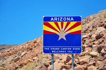 Welcome to Arizona, Arizona, USA.