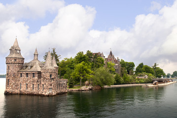 Fototapeta premium Boldt Castle 1000 islands St Lawrence River Canada