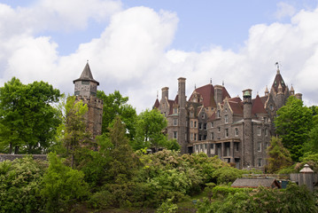 Fototapeta premium Boldt Castle 1000 islands St Lawrence River Canada