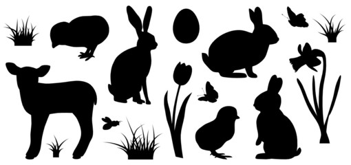 set of Easter symbols © Ellie Nator