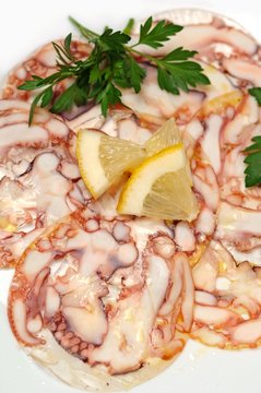 Carpaccio di polipo