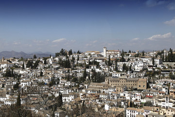 La Alhambra, Granada, Andalucia, Spain,