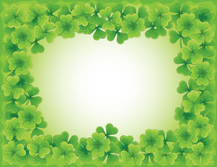 Saint Patrick's day background, vector