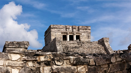 Naklejka premium Mayan Temple at Tulum