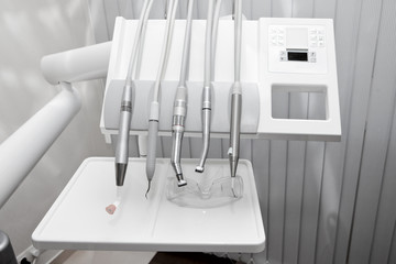 Dental Drills in dentist office
