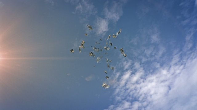 Dollars Falling From the Sky