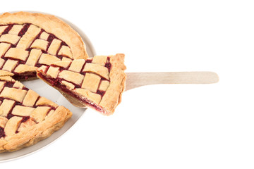 Pie on a paddle
