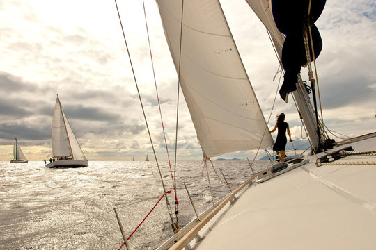 Yacht regatta