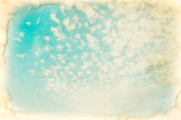 grunge blue sky
