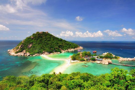 Tropical island, Kor Tao, Suratthani, Thailand.