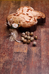 Colomba And Quail Eggs