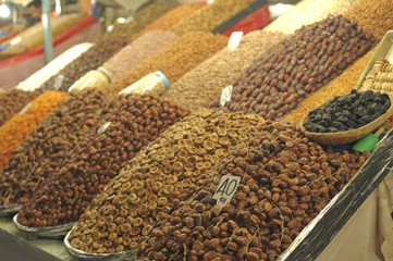 Marrakesh street food - dried fruit