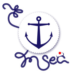 Nautical design, anchor