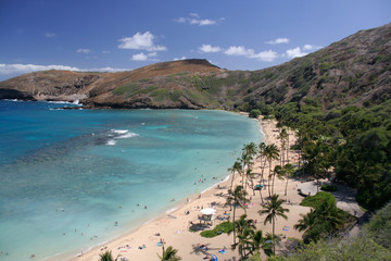 Obraz premium Hanauma Bay in Hawaii