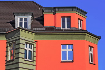 Obraz premium Spremberg, Sanierter Altbau