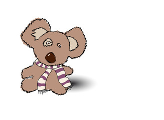 toy teddy bear. vector