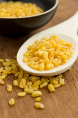 peeled split mung bean