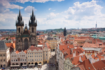 Fototapeta na wymiar Pragi