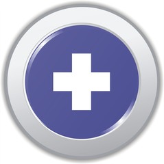 Obraz premium bouton croix