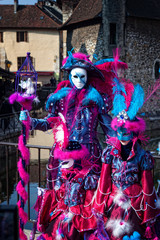 Masque vénitien à Annecy