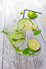 Fresh mojito drink