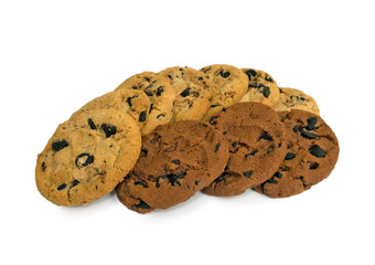 shortbread cookies with chocolate chip