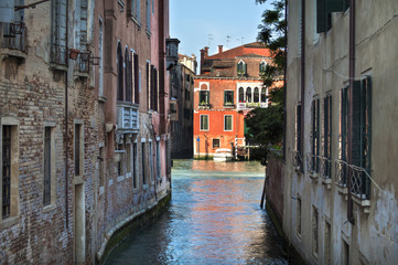 Fototapeta na wymiar Canal, Venice Italy