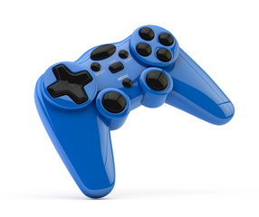 Gamepad Joystick isolated on white © Sashkin