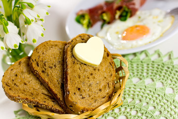 A healthy breakfast.